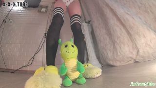  IndecentAlice  Cute Slippers And Panties Compilation Indecentalice  Brunette-5