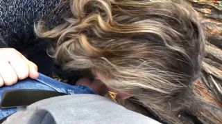Angel - tongue - Geiler Blowjob im Wald und beinahe erwischt 720P - Amateur-6
