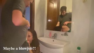 Quickly Fucked FriendS Wife In The Bathroom While She Was Getting Ready For Work 1080p-2