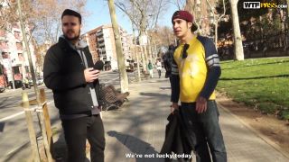 PickupFuck/MyPickupGirls/WTFPass - Francys - Crazy Street Fucking for a Naughty Girl , hardcore bbc porn on threesome -1