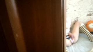 Spying on Masturbating Step Sister ¦ Catch, Squirt, Real Orgasm Laruna ...-0