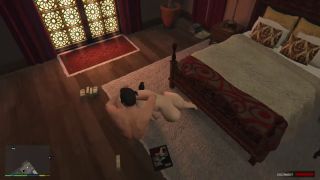 GTAHub - GTA 5: Michael Cheats Wife with Expensive Hooker Sucks Fucks Him Dry Indoors Erotic Scene-1
