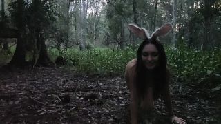 adult clip 16 Woodland Nymph – Bunny Butt Plug Crawling at Night - crawling - fetish porn female heartbeat fetish-1