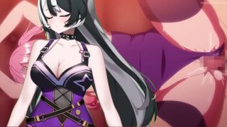 Toxic Kitty UwU - Pinky Hair Girl being used - Hentai-8