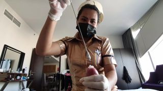 adult xxx clip 9 chaturbate fetish femdom porn | Domina Fire - Sadistic Nurse Sounding And Edging - UltraHD 2160p | fetish-0