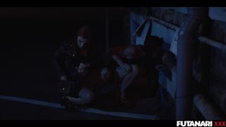 Hot Redhead Fucked By Futa Chick With Huge Facial Cumshot.-1