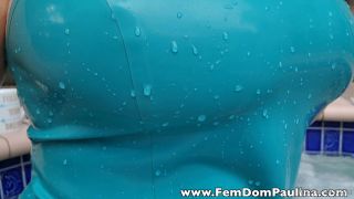 free adult clip 16 Mistress Paulina – Wet Latex In Jacuzzi - femdom pov - fetish porn arab feet fetish-7