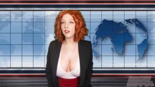 xxx video 27 PrincessBerpl - News Anchor Anal Live On Air  | cosplay | fetish porn best anal-1