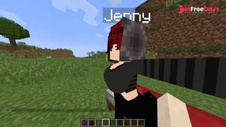 Goth Jenny Minecraft Jenny Mod hentai xhatihentai gaming-1