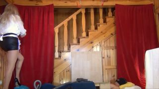 [K2S.CLUB] Aballs And Cock Crushing Sexbomb - Cbtrample - Trampling And Vacuuming By French Maid Alina Part 1 Vacuum Cockbox Trampling In High Heels - 4K 2160P-1