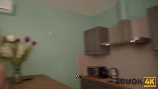 Cuck4k cute teen double prated and blowbanged by husbands friends.-1