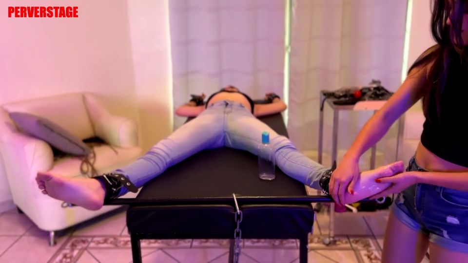 Femdom Porn Perverstage – Psycho Girl only thinks about Tickling (Custom)