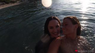Sea sand and outdoor sex at sunrise - (Hardcore porn)-9