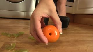 porn video 6 Fruit Crush on feet porn women feet fetish-2