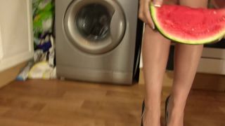 porn video 6 Fruit Crush on feet porn women feet fetish-6