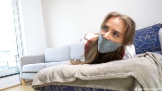 Emma & Latina: Intense Tape Punishment - Bound Tight, Wra...-7