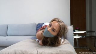 Emma & Latina: Intense Tape Punishment - Bound Tight, Wra...-8