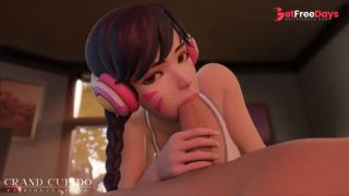 Compilation ashe black sex with Lovely Dva in Glasses Making Blowjob Overwatch Grand Cupido-5