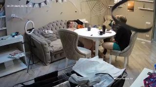 Guests Couch Blowjob,29 10 2024 720P - Voyeur-7