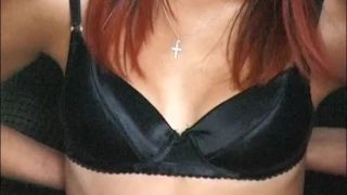 Aijja Is a Sexy Teen Redhead Who Strips down and Fucks during Casting GroupSex-3