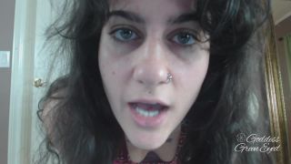 free porn video 24 Goddess Green Eyed - Premature Ejaculator JOI for Matthew on pov the nylon leg fetish store-1