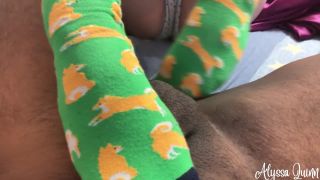 Alyssa Quinn - Young Teen does Amazing Footjob Download ...-0
