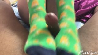 Alyssa Quinn - Young Teen does Amazing Footjob Download ...-8