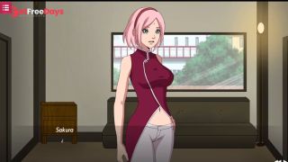 [GetFreeDays.com] Poniendo Bajo un Genjutsu a Sakura para que nos de Una Mamada - Sarada Rising Adult Clip October 2022-0