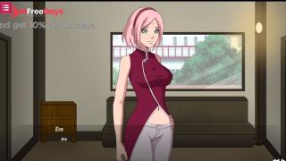 [GetFreeDays.com] Poniendo Bajo un Genjutsu a Sakura para que nos de Una Mamada - Sarada Rising Adult Clip October 2022-3