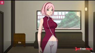 [GetFreeDays.com] Poniendo Bajo un Genjutsu a Sakura para que nos de Una Mamada - Sarada Rising Adult Clip October 2022-4