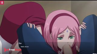 [GetFreeDays.com] Poniendo Bajo un Genjutsu a Sakura para que nos de Una Mamada - Sarada Rising Adult Clip October 2022-5