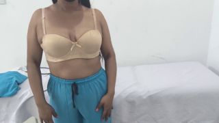 LAPOTRACALIENTE - Big ass and busty nurse masturbates her juicy pussy in the hospital, real homemade amateur-2