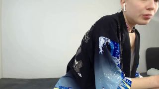 Perverted Skinny Blonde Teen Janabellacam Butplug Fully F...-2