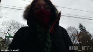 online porn clip 28 Boba Bitch – Topless Drive Thru w Cum Facial on cumshot xnxx bukkake-1