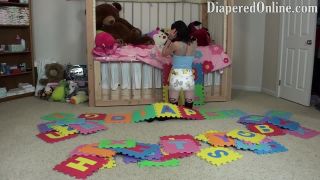 Diaperedonline2Mia Mia Plays with Foam Letters-6