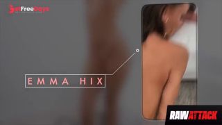 Hottest Slim Beauty Emma Hix Takes Two Cocks-0