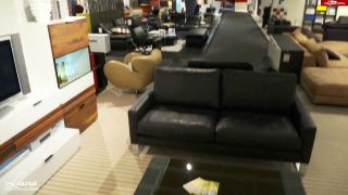 Laura Paradis Sex in a Furniture Store With German Girls - Public-1