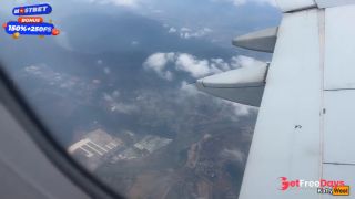I Cant Wait and I Want to Jerking off His Cock Right on Plane Full of People...-2