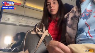 I Cant Wait and I Want to Jerking off His Cock Right on Plane Full of People...-3