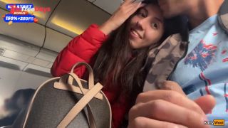 I Cant Wait and I Want to Jerking off His Cock Right on Plane Full of People...-7