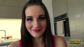 online clip 16 amateur brunette anal Elena: “But You Look Just Like My Dad!”, slapping on fetish porn-1