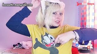 [GetFreeDays.com] Full Kitty Party  Food  Review  Hair Extensions  Ahegao  Toothbrushing Porn Clip November 2022-7