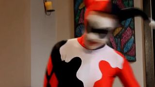 Harley Quinn dominates humiliates Blue Avenger Sex Clip V...-4