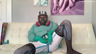 online video 25 Nina Crowne – Masturbating in Protective Gear | femdom joi | masturbation porn gay sock fetish-4