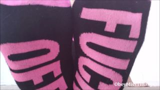 Obey Miss Tiffany - Fuck off | femdom pov | femdom porn satin panty fetish-7