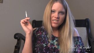 Noel Knight - Spanking By The Smoking Babysitter - Smoking-4