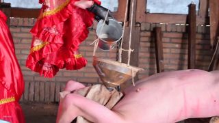 ﻿Mistress Lady Renee Extremal Swedish drink Schwedentrunk (Fetish porn)-3