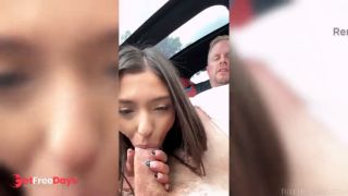 Young Fuck Doll Layla Jenner Gives Road Head Then Gets Dicked Down Properly By Jules-8