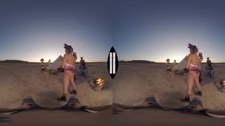 Burning Dude at the playa and you get to fuck 3 chicks - VR - [Hardcore porn]-9