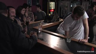 adult video clip 25 Cecilia Vega is bound, fucked and used by a bar full of strangers | corporal punishment | fetish porn banks blowjob-1